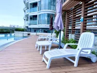 Haikou Jinzhou Seaview Holiday Homestay - مسبح على السطح