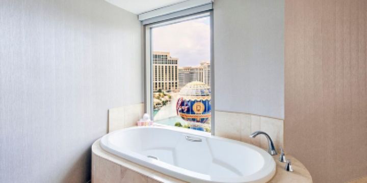 ウルトラリゾートビスタキングサイズベッドルーム 禁煙 プラネット ハリウッド リゾート&カジノの写真