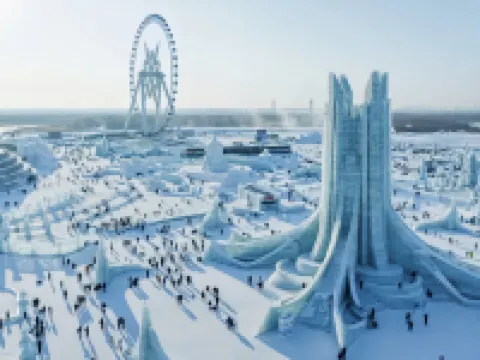 Qiyu Hotel Apartment (Harbin Ice and Snow World Shimao Avenue Metro Station Branch)