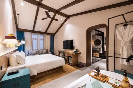 Manxin Mansion Nanjing Confucius Temple Xihan Ying Отели рядом с достопримечательностью «Nanjing Normal University(Suiyuan Campus)»