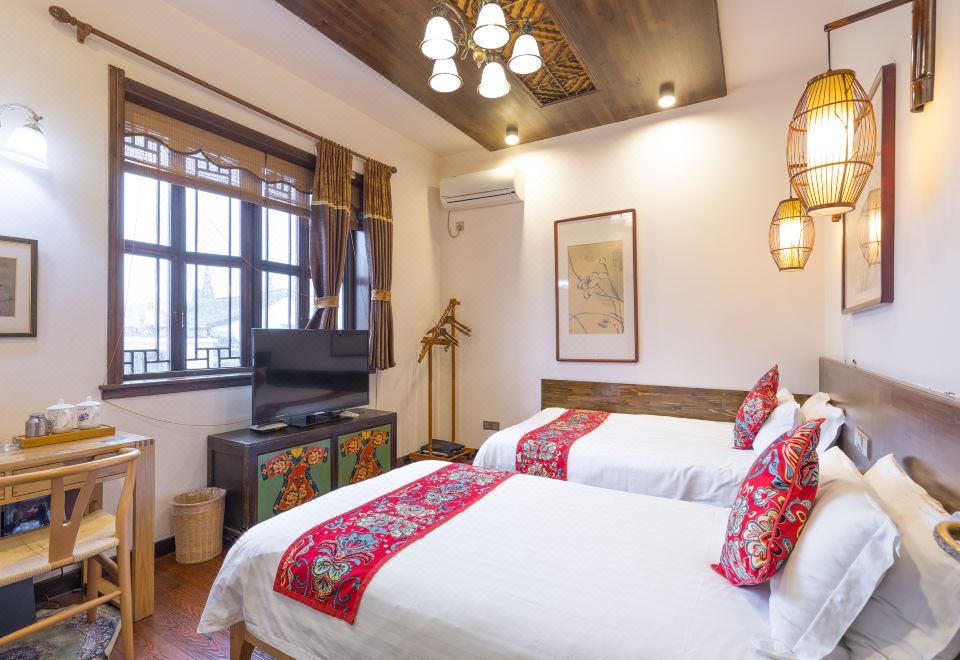 Shiyuan Inn 정원