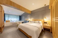 Xijian Liangshe Vacation Guesthouse - ที่มีบาร์