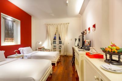 ガーデンウィングツインルーム メゾン スワンナプーム ホテルの写真