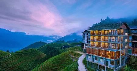 Longji · linshe B & B (Longji terrace Jiulong Wuhu landscape store) Отели рядом с достопримечательностью «Longji Ancient Zhuang Village»