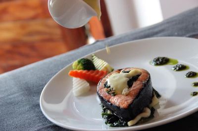 レストラン パティオ ホテル&アーバン リゾート プノンペンの写真