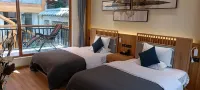 Qionglou Night Moon Pretty Mid-Levels Designer Sky Garden Panoramic Beauty Accommodation