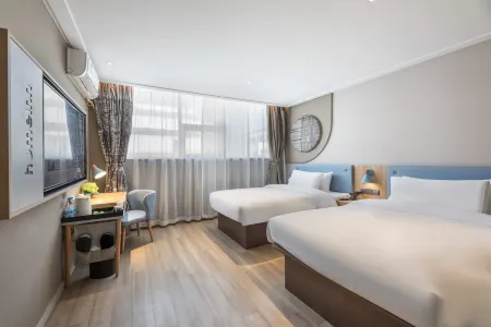 Homeinn · neo (Suzhou Guanqian Street Pingjiang Street) Отели рядом с достопримечательностью «Quyuan Garden»