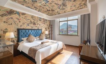 elegant bathroom with modern fixtures and a spacious shower at Fortune Hotel