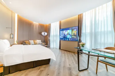 Guangzhou Huiju Hotel (Shamian Haizhu Plaza) Hôtels à : Sud de la rivière des Perles