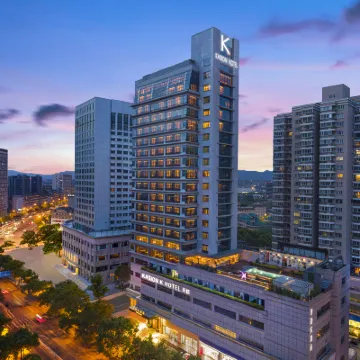 義烏開臣Kホテル 稠州公園周辺のホテル