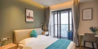Shenzhen Junhao Hotel Apartment (Futian Port Xiasha Metro Station - Sala De Negocios (cama Doble) (balcón)