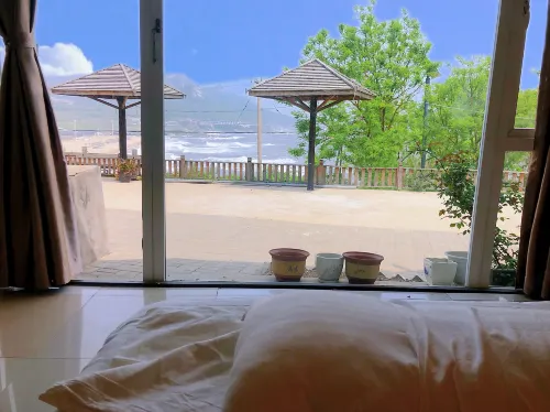 覺華島漁家女賓館 - 海景