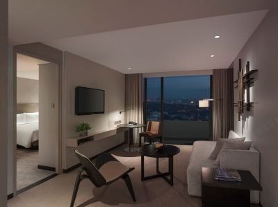 スイート(1ベッドルーム) ニューワールド マカティ ホテル、マニラの写真