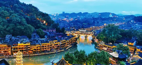 Valley Flowers Memory Phoenix Ancient City Hotels in Fenghuang