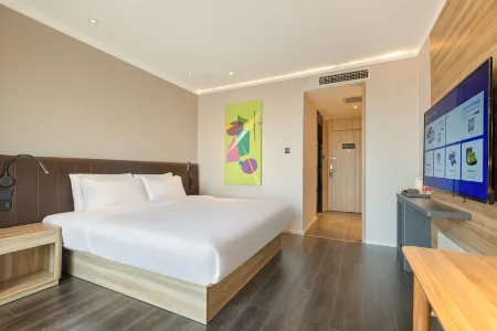 HanTing Hotel (Qingdao Jiaozhou Jiaodong Airport Yangguang Building) Отели рядом с достопримечательностью «Qingdao Institute of Technology»