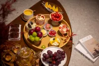 Swan Lake Inviting Moon Paviloin Hotel（Taierzhuang Ancient City Scenic Area） - breakfast