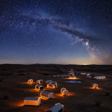 Zhongwei Tengoll · KK Qiongjing · Tengger Desert Luxury Stargazing Homestay Collection