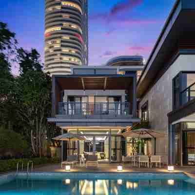 Monet Seaview Holiday Pool Villa in Haitang Bay, Sanya Hotel Exterior