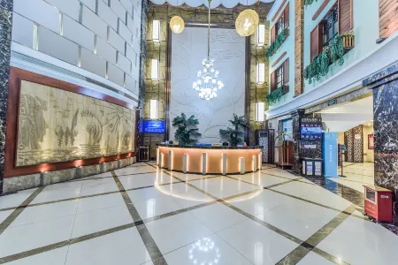 Jinbiyue Hotel (Guangzhou Panyu Shiqiao Branch) Отели рядом с достопримечательностью «Chenyong Park»
