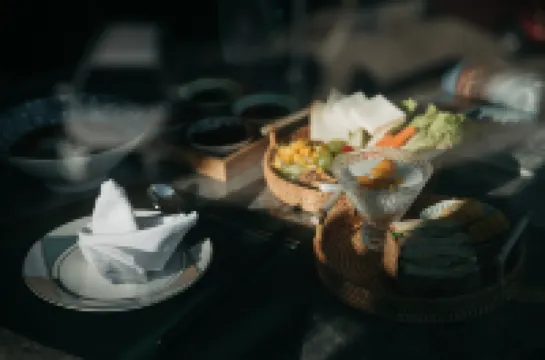 Water flows in moon Hotel