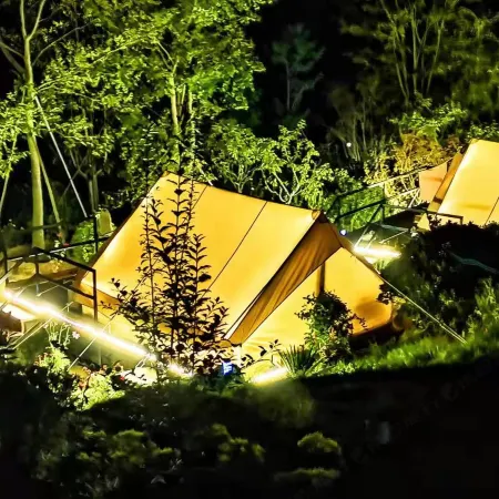 Empty Valley Garden Star Tent Camp