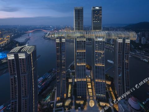 오시엘 스카이라이즈 리버사이드 호텔 래플스 시티 충칭