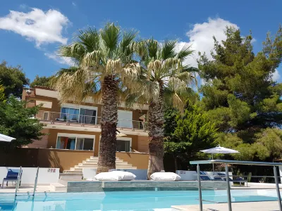 Villa Anna Maria Kriopigi Private Pool & Sea View 5 Bedrooms Hotels in 