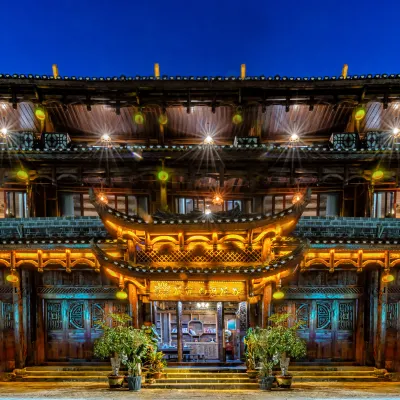 花築·白河花谷中国式旅館(芙蓉鎮瀑布) 土司行宮周辺のホテル