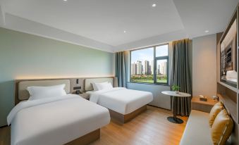 Qingmu Platinum Hotel (Nanjing Hanzhongmen Street Hexi Wanda Branch)
