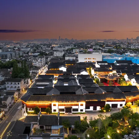 Suzhou Taohuawu Beisita Manting Garden Hotel Отели рядом с достопримечательностью «Железнодорожный вокзал Сучжоу»