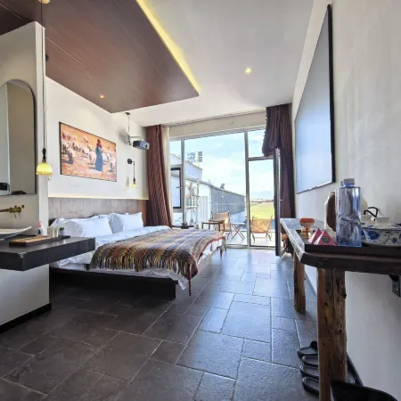 Sangke Grassland Laixin Oxygen-Rich Smart Homestay