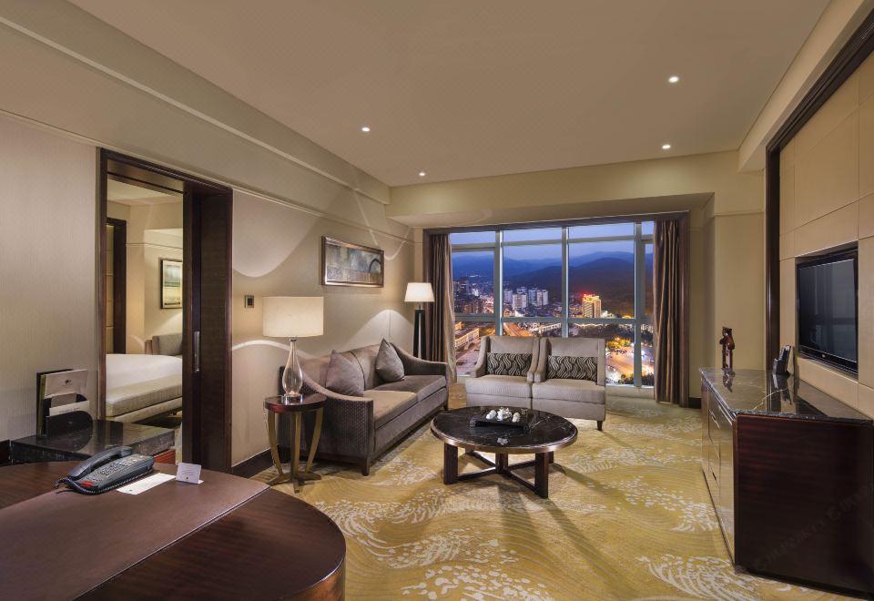 더블트리 바이 힐튼 호텔 푸톈의 로비 모습