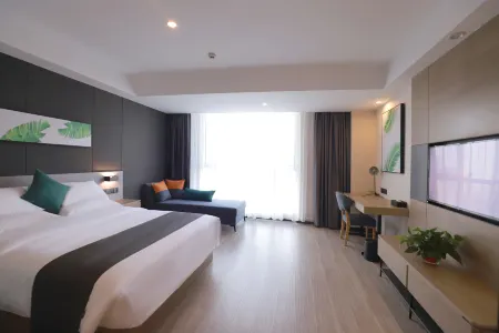 Shankee Tea Style Hotel (Yuncheng Shuihu East Road) Отели рядом с достопримечательностью «Shui Hu Hero City»