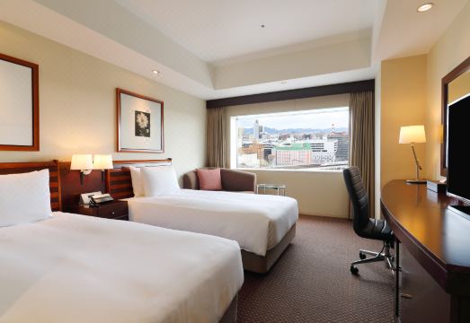 오카야마 숙소 야경