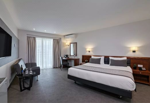 더 스탠리 아테네의 넓고 쾌적한 로비 사진