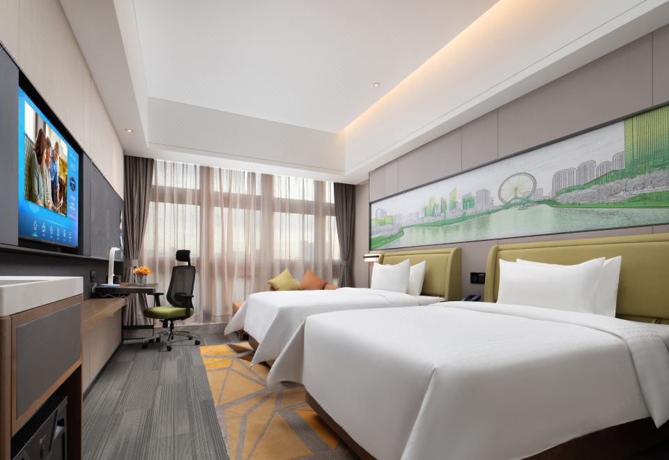 Hampton by Hilton Tianjin Wuqing의 로비 모습