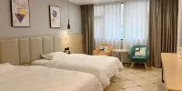 Youyi Hotel (Jingmen Yintai City Railway Station Branch) - Room Twin Yicheng Con Plena Luz Del Sol