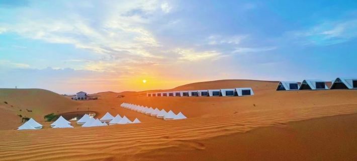 Zhongwei Xingyu Desert Camp Hoteles en Zhongwei