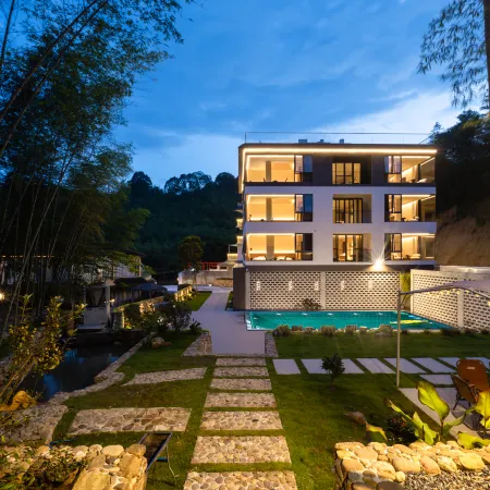 Qingxiyue Stream‑Trace Hot Spring Homestay, Nankunshan