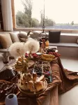 Huocheng Yujianxiangye B&B (Huanghuang Village Branch) - فطور