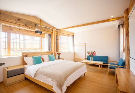 Lijiang Yunpan Inn 침실