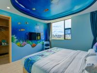珠海冰川海洋主题公寓 - 蓝色海洋大床房