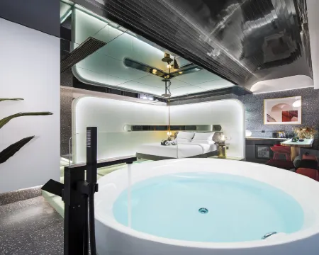 Sungold Designer  Hotel (Taikoo Li, Chunxi Road, Chengdu) Hotel di Chengdu