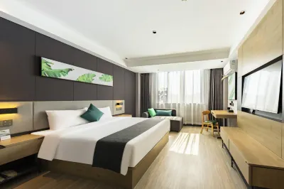 Shankee Tea Style Hotel (Xinyang Gushi Liaocheng Avenue) Hotels near Gushixian Xiaonanhai Guanyin Temple