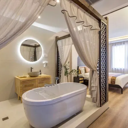 Muguang Xinze Homestay (Xi'an Huimin Street Sajinqiao Subway Station) Отели рядом с достопримечательностью «Станция метро Beidajie»