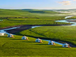 Hulunbuir Old Barag Banner Morigele River Cloud Ranch