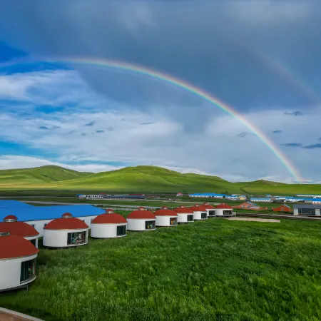 Heishantou Panoramic Grasslands Mongolian Tribe