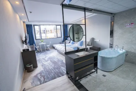 shizhiyi themed hotel Отели рядом с достопримечательностью «The Qxtd Lion Ctiy»