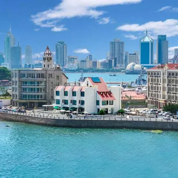 Qinyuhai Homestay (Qingdao Zhanqiao Badaguan Scenic Area) Hotel dekat Number 1 Beach