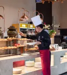 Linyi Brook Garden Hotel (Wuyuan Toni Black Square) - breakfast
